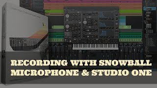 Recording with the Snowball Microphone and Studio One screenshot 3