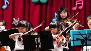 三峽國小弦樂團 104年校慶音樂會 弦樂預備團 1歡樂頌 2茉莉花