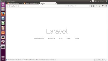 Laravel development setup on Ubuntu Linux using Xampp