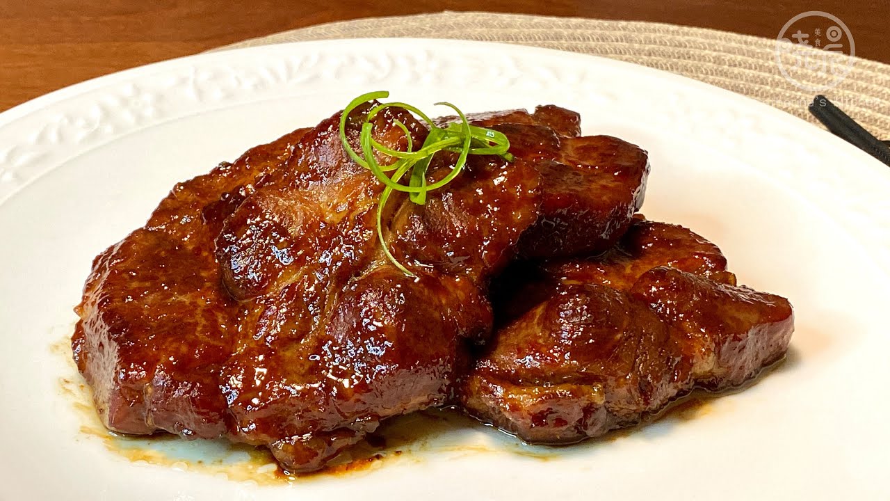 Eng Sub 照烧猪扒 太好吃了 软糯入味又下饭 做法超简单 比红烧还好吃Teriyaki Pork Steak - YouTube