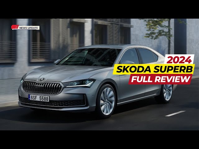 Fresh look at new 2024 Skoda Superb thanks to latest sketches