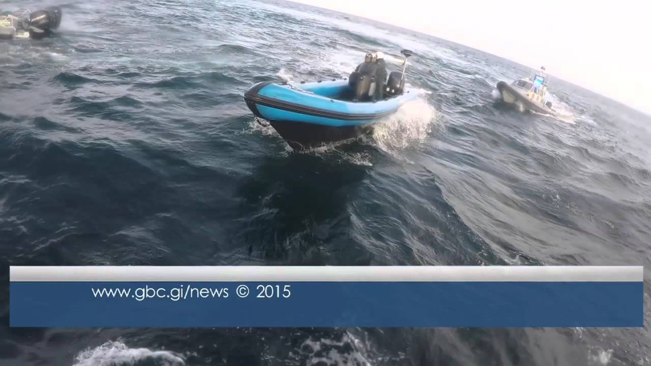 Guardia Civil Incident/Fisherman's Footage - GBC Report - 16.09.15