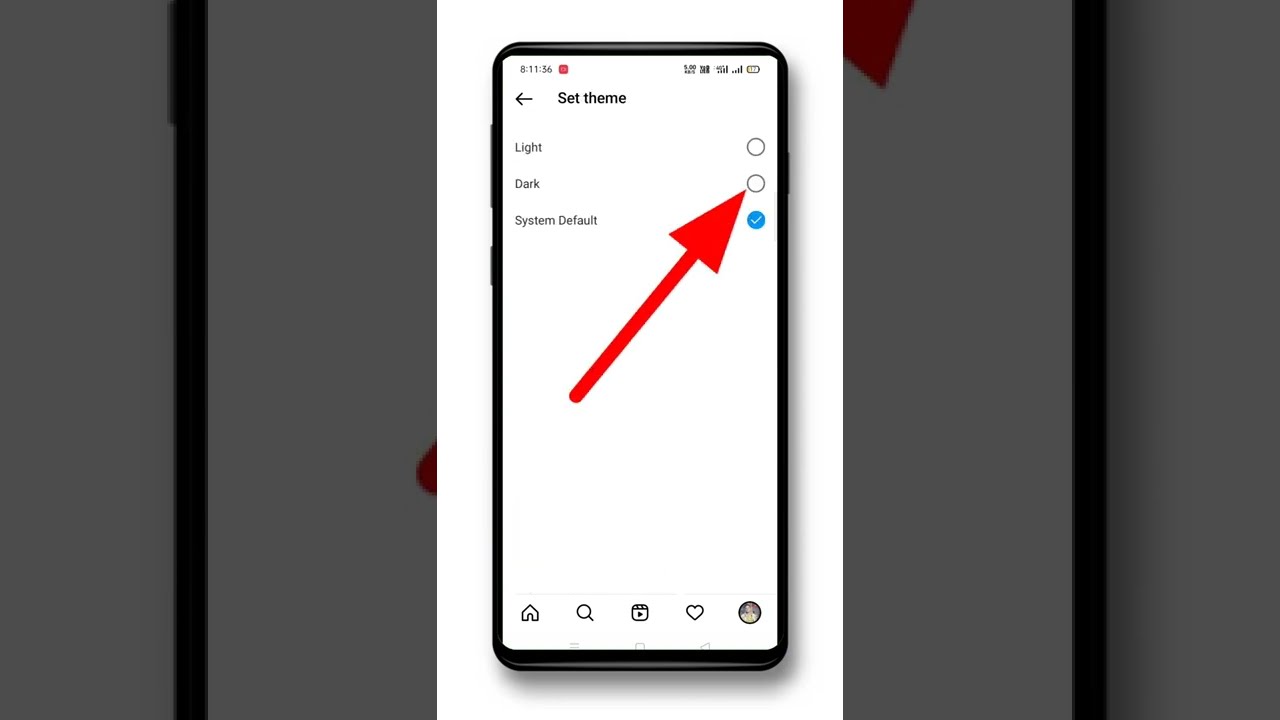 instagram me dark mode kaise on karen // how to enable dark mode on Instagram....