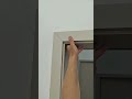 How to install the flat door casing #wood #woodendoor #woodworking #doors