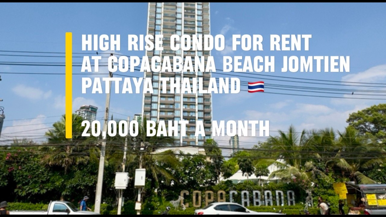 For Rent 1 Bedroom at Copacabana Beach Jomtien #pattayaproperty11