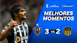 ATLÉTICO MINEIRO 3 x 2 PEÑAROL - CONMEBOL LIBERTADORES 2024 | Paramount Plus Brasil