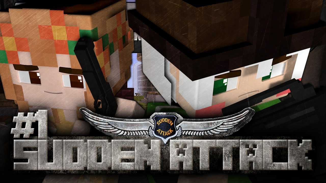 모드 없이 마인크래프트로 즐겨보는 본격 총싸움! 미니 서든어택 1부 | 악어 마인크래프트 Sniper Battle - Origin