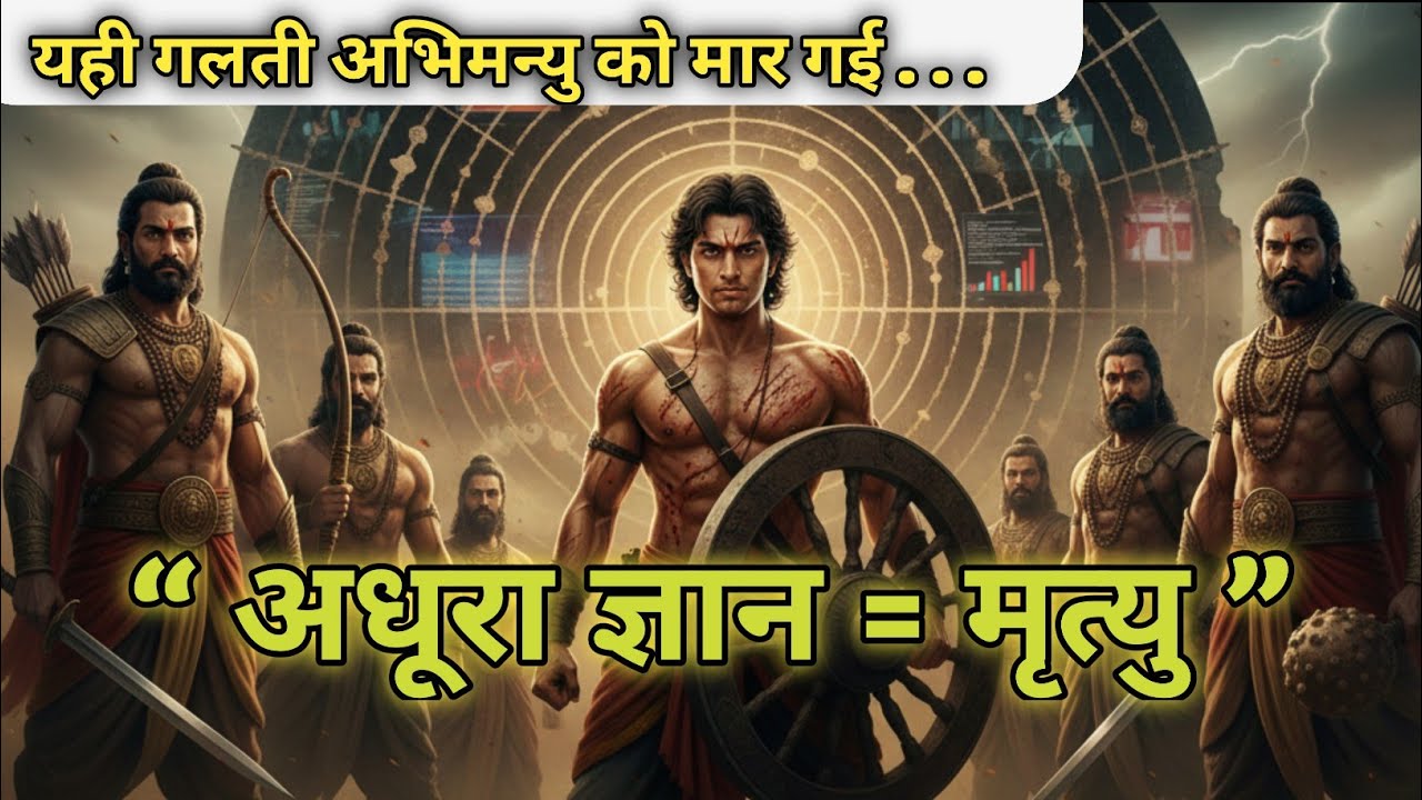 🔥अधूरा ज्ञान एक अन्धविश्वास है। Incomplete Knowledge vs True Wisdom । Hindi Motivation story 🤔
