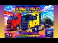 SCANIA E VOLVO  JUNTOS NO ETS 2   **live on**