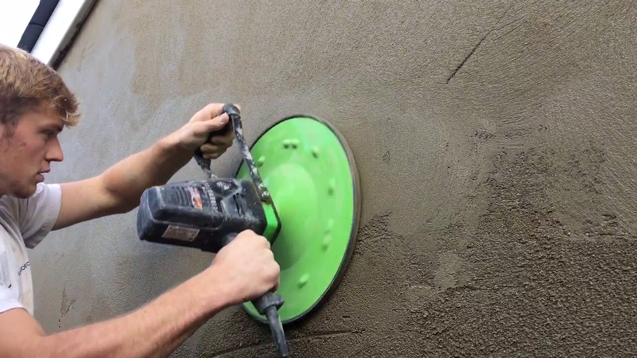 eibenstock epg 400 Sand & cement Plaster Force uk YouTube