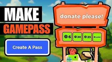 How To Make a Gamepass in Roblox 2025 (PC)