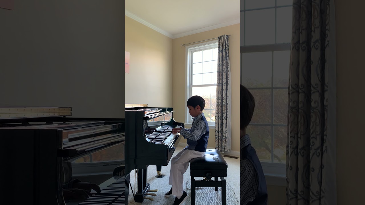 Asher Yang ( 6 yr), USA; Teacher Maja Blagojevic; Adagio by Steibelt