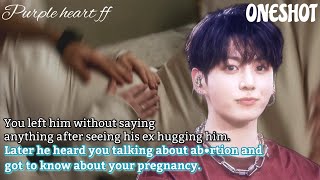 [ONESHOT] When you saw your husband hugging his ex and left him later he heard -/J.JK FF/.