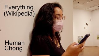 Walking Performance : 'Everything (Wikipedia)' by Heman Chong. Performed by Tysha Khan 11.6.2021
