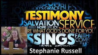 Memorial - Excerpts of Stephanie Russell's Testimony