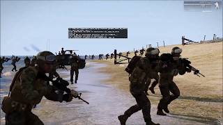 Arma 3 : D-day WW2 vs Modern Marines