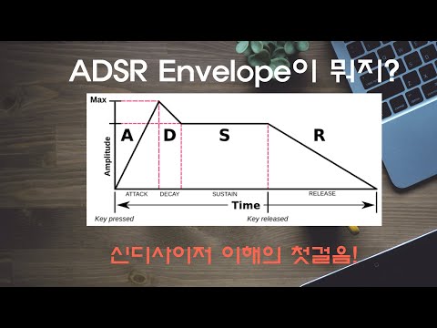 [음악소프트웨어] ADSR Envelope이 뭐지? - "신디사이저 이해의 첫걸음"