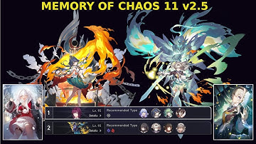 MoC 11 v2.5 | E0 Yunli & E0S1 Firefly | Honkai: Star Rail version 2.5