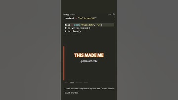 Simple code to write a text file in Python