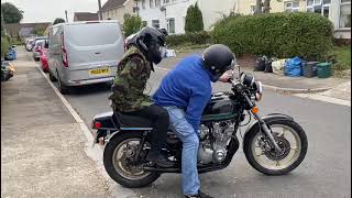suzuki gs850 running riding project