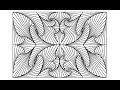 Awesome 3D Shading | Abstract Line Illusion | Daily Art Therapy | Day 96.