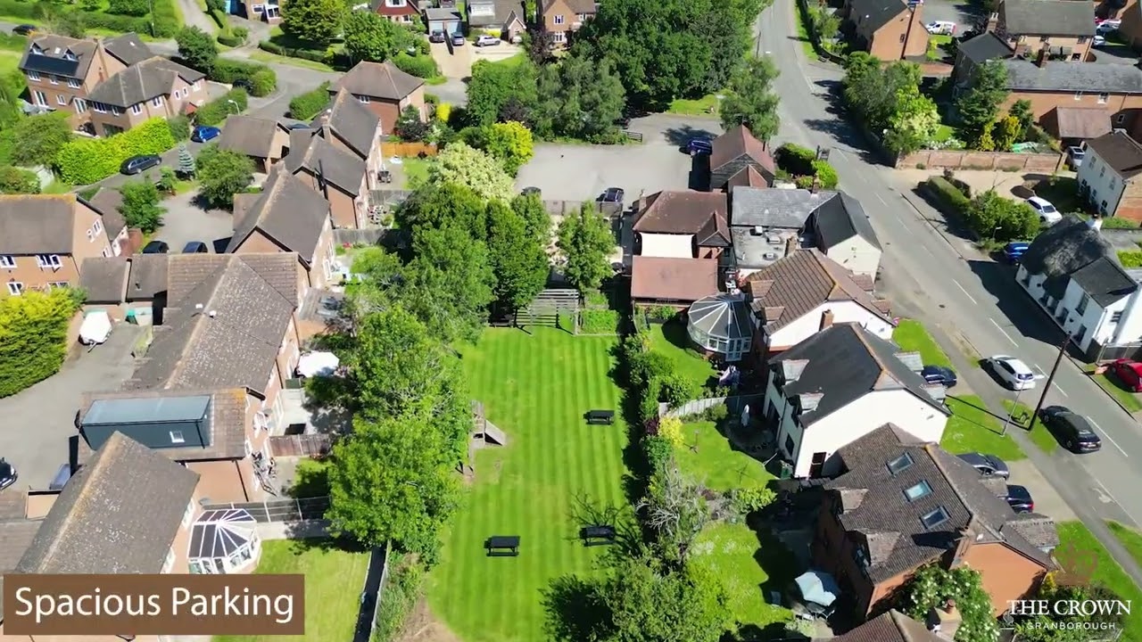 Drone feature video of the Crown pub in Granborough. | Sky Eye Imagery