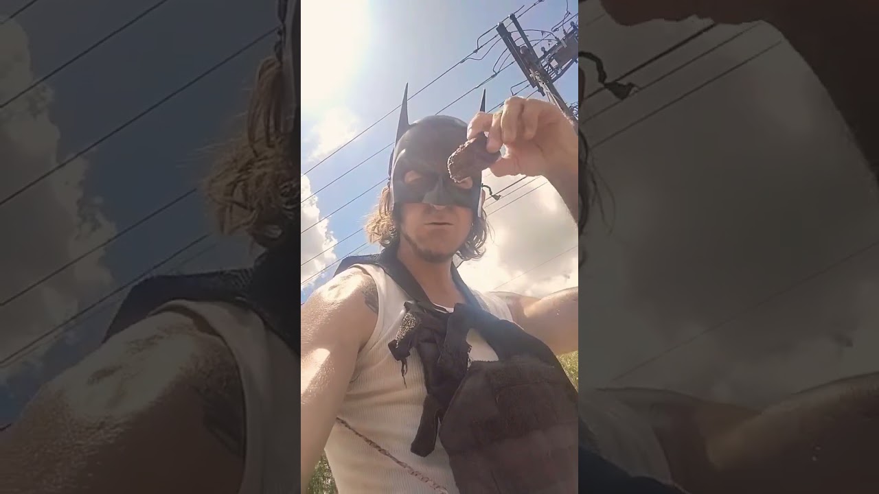 Batman Has The Breakfast Of Champions!!! 