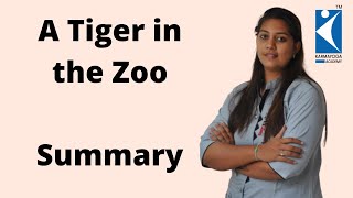 A Tiger in the Zoo | NCERT | ENGLISH POETRY | ENGLISH POETRY SUMMARY | EXPLANATION