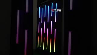 Custom RGBIC Dream Color LED Neon Light Board Lighting Effect #nphis #rgbic #RGBneonlight #ledlights