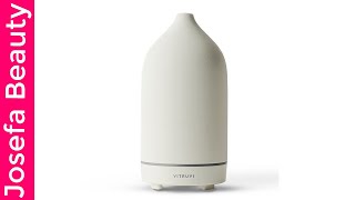 Vitruvi Stone Diffuser, Hand-Crafted Ultrasonic Essential oil Diffuser for Aromatherapy