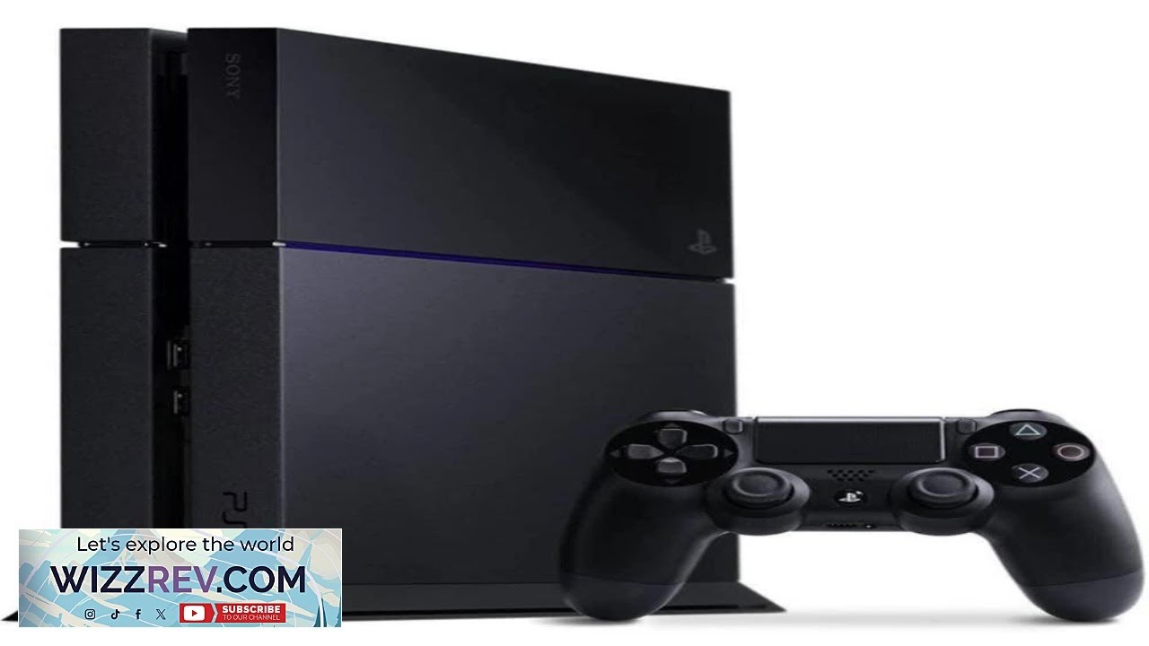 Игровая консоль Sony PlayStation 4, 1 ТБ, черная (восстановленная)