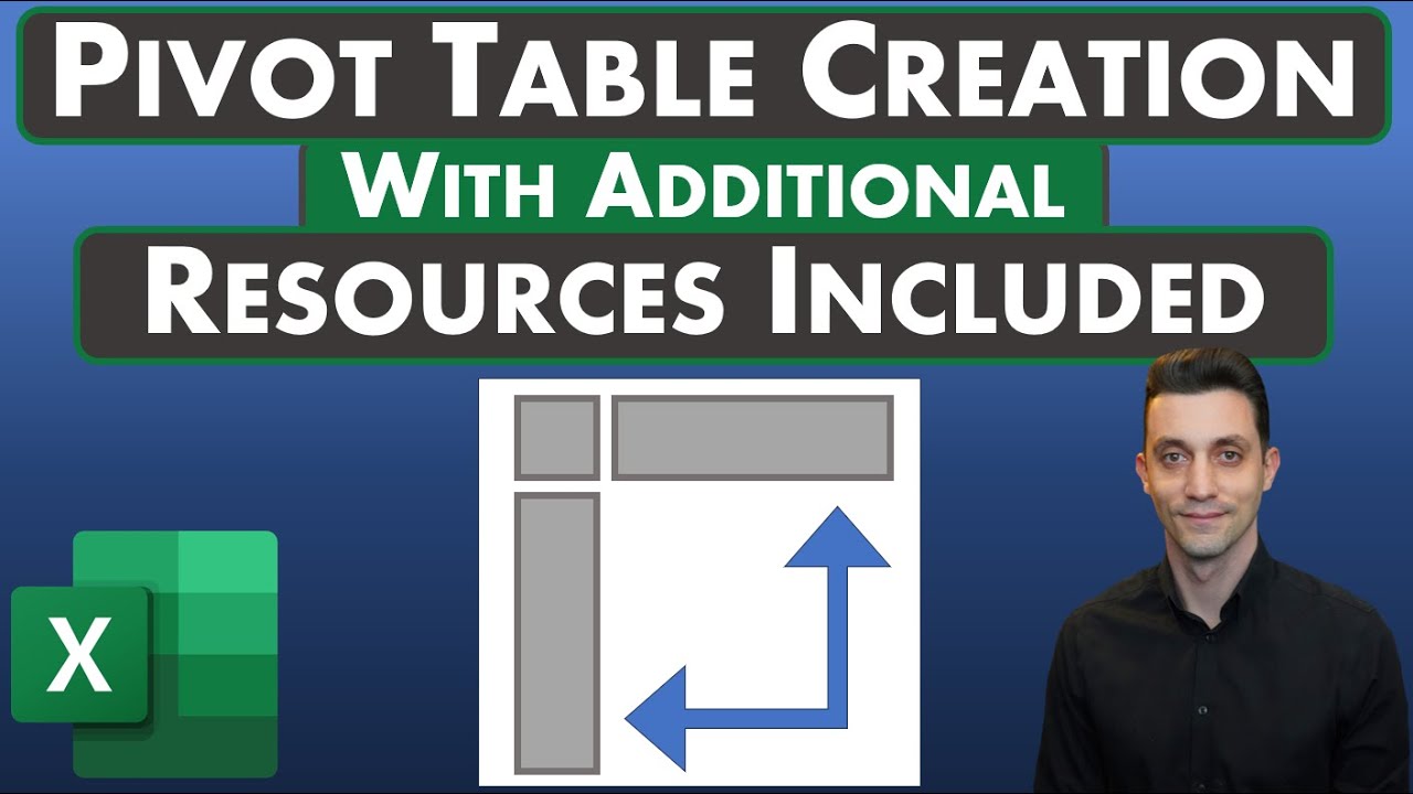 Excel Tips - Creating Pivot Tables - YouTube