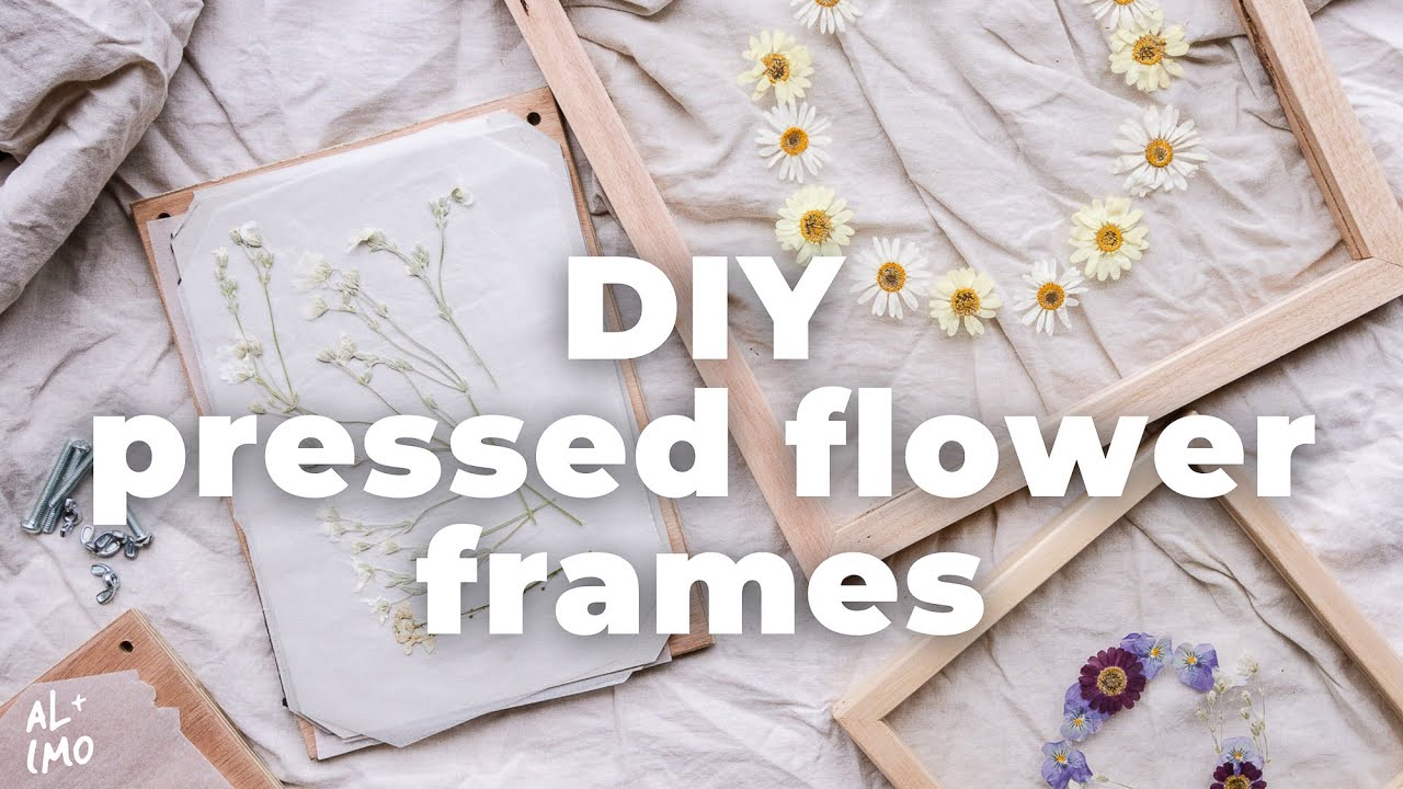 DIY: Pressed Flower Frames 