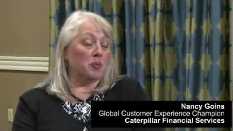 Nancy Goins, Caterpillar Financial Services summar...