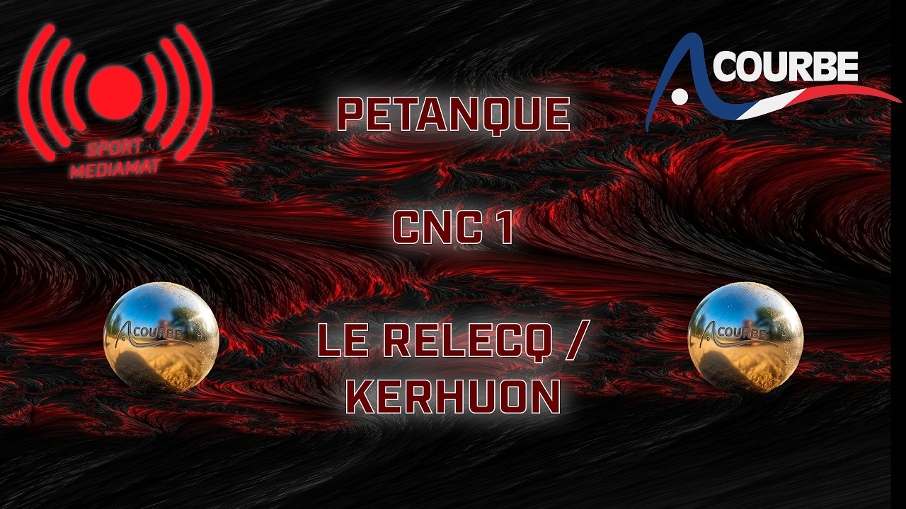 Miniature de la vidéo : 🔴 EN DIRECT - Pétanque CNC 1 au Relecq-Kerhuon : 1er Match (Tête à Tête)
