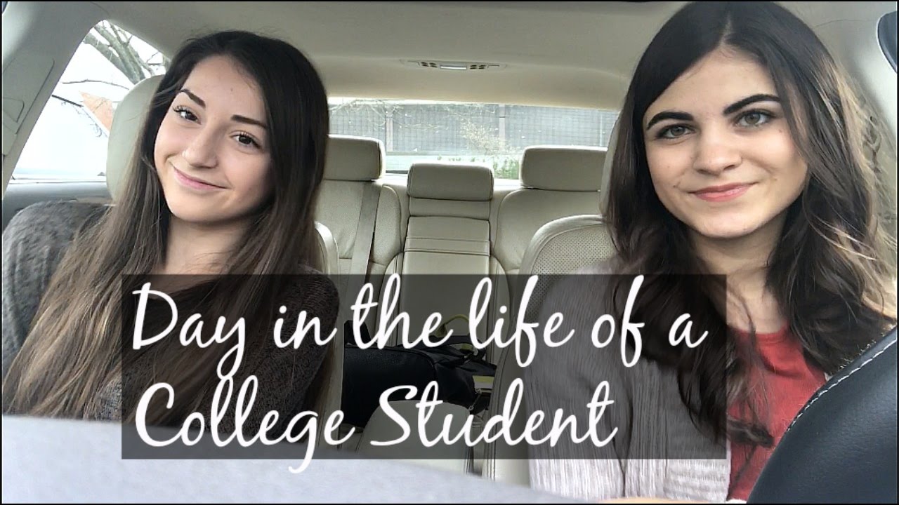 Day in the Life of a College Student - YouTube