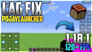 How To Fix Lag In Pojavlauncher 1.18 | Pojavlauncher 1.18 Lag & Crash Fix
