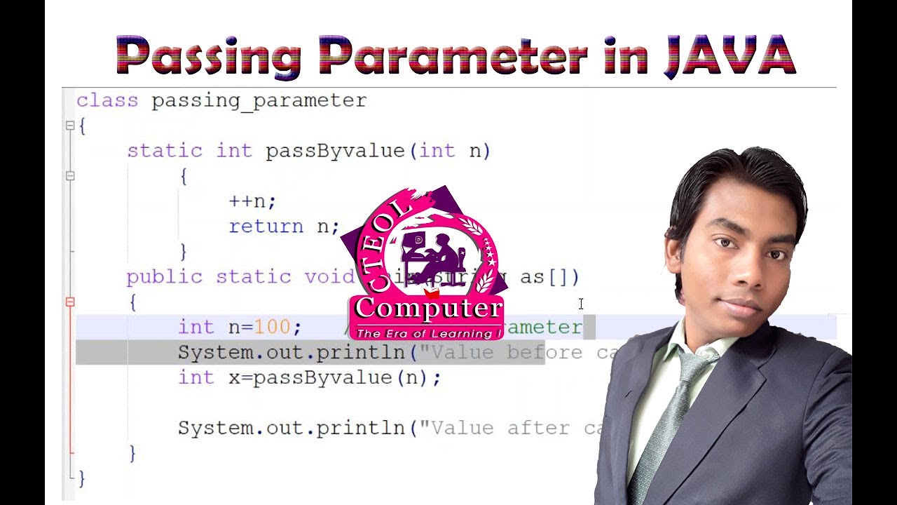 Passing Parameters in JAVA (Hinglish) - YouTube