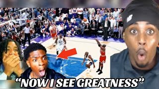 2 LeBron Fans IN SHOCK Reacting Michael Jordan Voyager Highlights