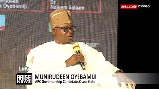 ARISE Townhall: Osun People Are Ready for a Change - Munirudeen Oyebamiji
