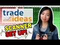 How to Set Up Trade Ideas Scanner Tutorial- Best Gap Scanner & Momentum Scanner for Day Trading!