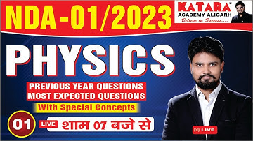 Physics Class -1 For NDA | Airforce | Navy | Physics Previous year Questions Practice|Shelendra Sir