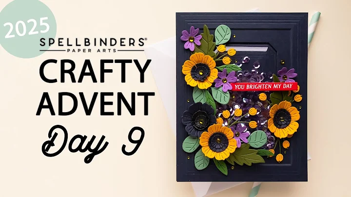 Spellbinders 2025 Crafty Advent Calendar - Day 9