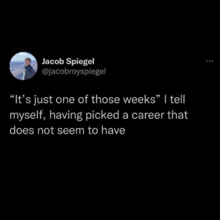 One of Those Weeks #voiceover #twitter