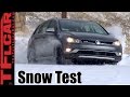 2017 VW Golf Alltrack AWD Snowy Colorado Review: First Snow & First Tracks