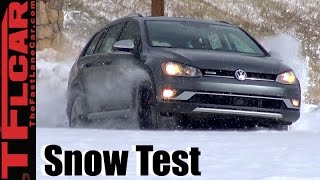 2017 VW Golf Alltrack AWD Snowy Colorado Review: First Snow & First Tracks 2017 Vw Golf Alltrack 1 8t Sel 4motion