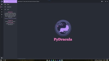 PyDracula - Modern GUI for Python Applications [ LINK IN DESCRIPTION ]