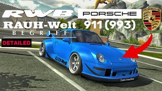 Design Tutorial - RWB Porsche 911 (993)   LOGO - DETAILED