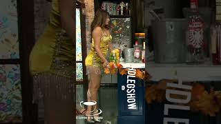 Ale Duran Hot Legs In Yellow Dress - 4K