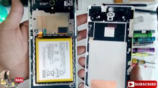 Sony Xperia C5 Ultra Battery Replacement || How to Open Sony c5 Dual Back cover